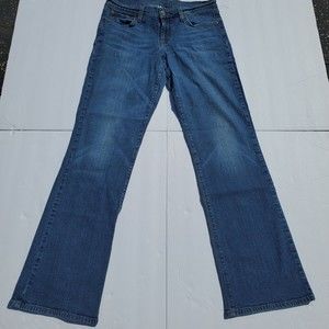 Lucky Brand Dungarees By Gene Montesano Midrise Flare Regular Women's Jeans 8 29